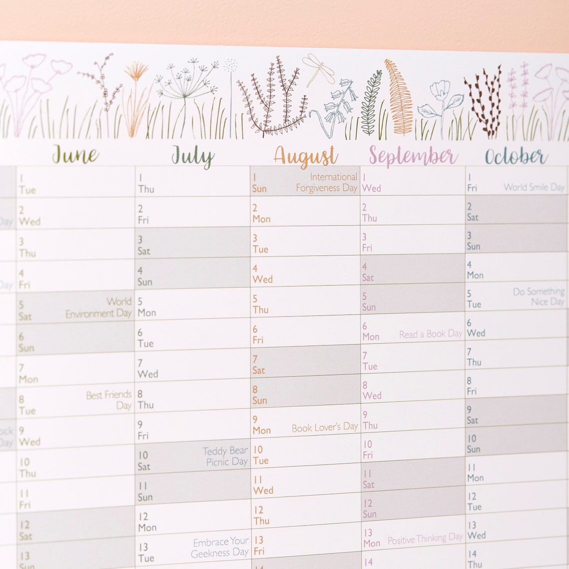 2025 Botanical Wall Planner 2025 Wall Calendar 2025 Family Wall 2025 Botanical Wall Planner 2025 Wall Calendar 2025 Family Wall