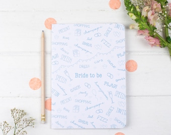 Bride To Be – Bride Notebook – Bride Gift – Wedding Planner – Engagement Gift – Eco Friendly Stationery