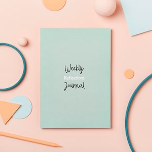 Reflections Journal – Gratitude Journal – Weekly Reflections Journal – Gratitude Notebook – Happiness Diary – Year Long Notepad