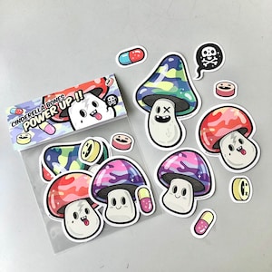 Stickerpack vinylsticker sticker decal aufkleber graffiti streetart Skateboard // Cinderella Bones Stickerpack So Trashy Pack!!