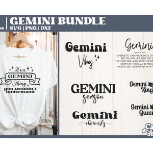 Lot Gémeaux SVG | Ensemble svg définition du zodiaque | Ensemble svg du zodiaque | Limes Zodiac pour machines de découpe | --Téléchargement numérique