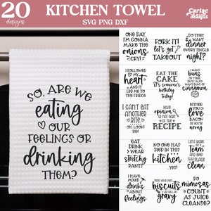 Miracu Funny Kitchen Towels Decorative Set, Cute Kitchen Towels, Funny Dish  Towels for Kitchen, Fun Tea Towels, Cute Hand Towels - Christmas, Funny
