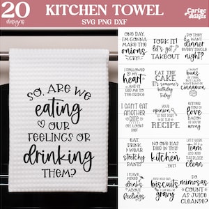 Flour Sack Tea Towels / Funny Saying Kitchen Towels/Kitchen towels/Fun –  Marsh View Candles &. Gifts