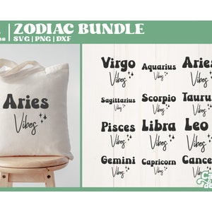 Sternzeichen Vibes svg Bundle, Sternzeichen svg Bundle, Horoskop svg Bundle, -- Digital Download --