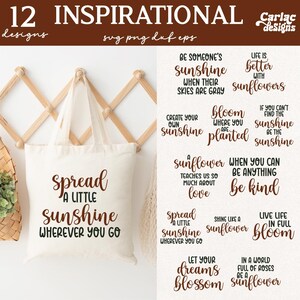 Inspirational bag svg bundle