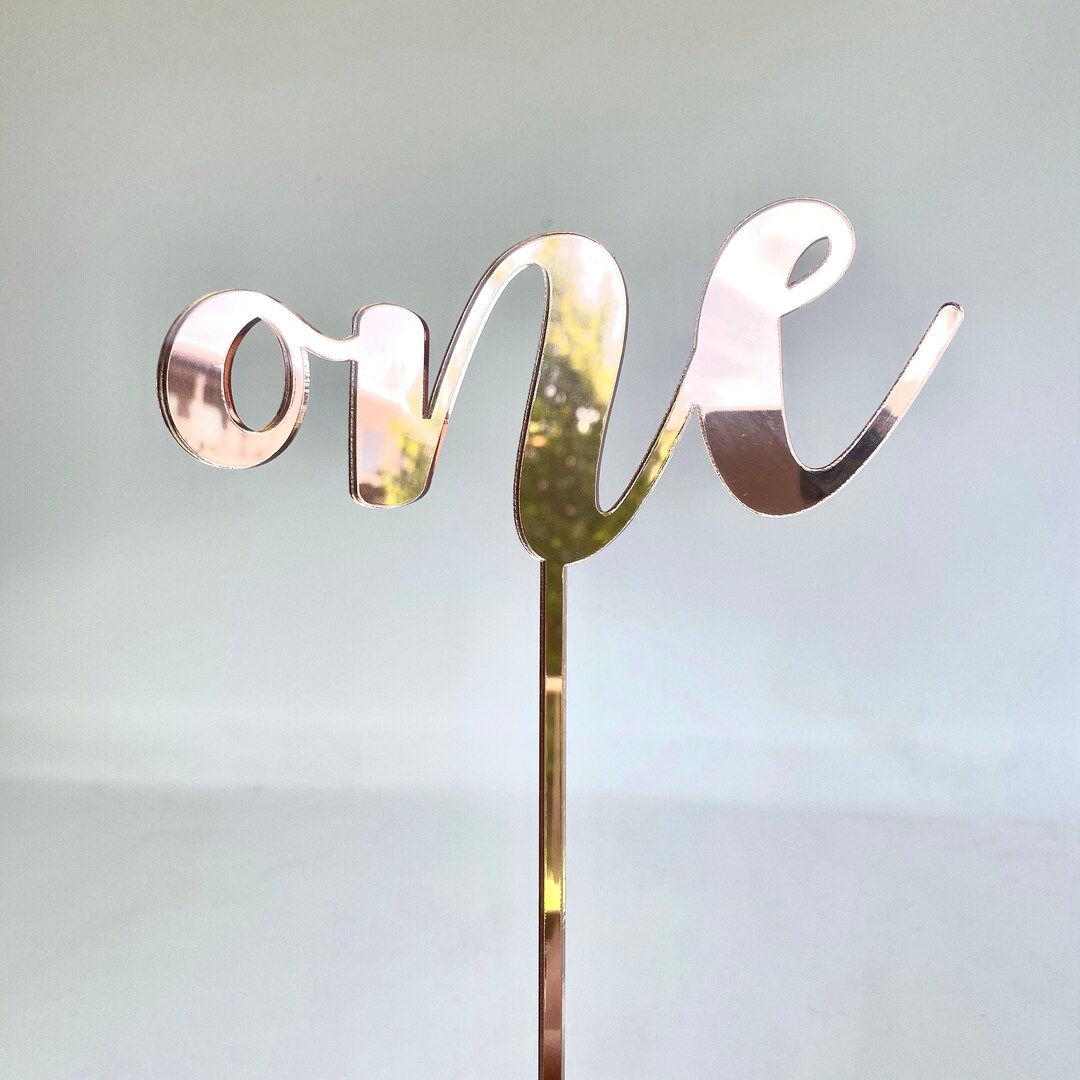 Custom Age Number Birthday Party Family Acrylic Wood Cake Topper - Etsy