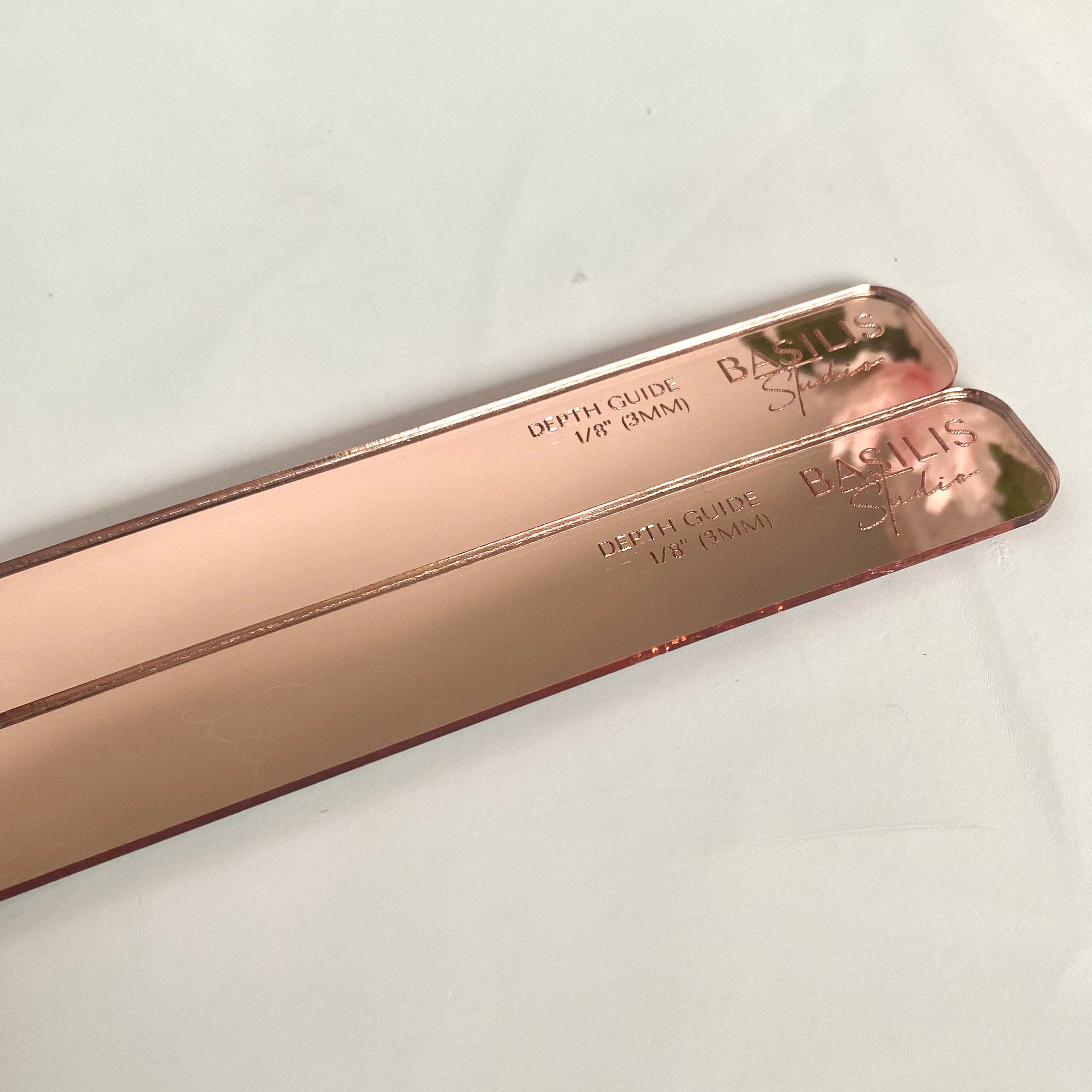 Polymer Clay Thickness Guides Depth Guides Clay Supplies Etsy