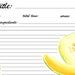 Printable Recipe Cards Recipes Template Illustrated Templett Instant ...