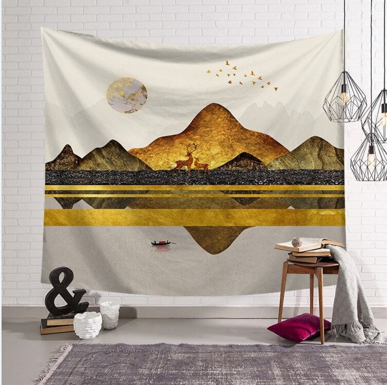 Background Tapestry Wall Decorative Hanging Tapestry for Etsy