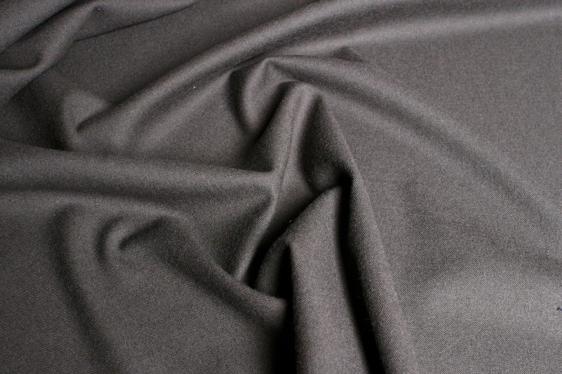Gray suit fabric by Luigi Botto Suit wool Wool for suit | Etsy