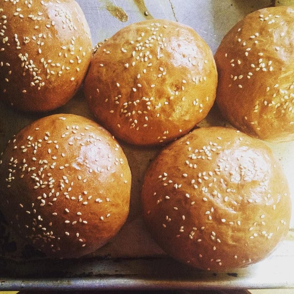 Low sodium/saltfree hamburger buns