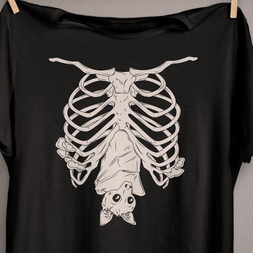Creepy Cute Bat T-Shirt, Pastel Goth Clothing, Soft Grunge, Nu Goth, Pastel Grunge, Witchy Witch Clothing, Goth Clothing, Gothic Clothing