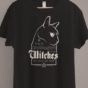 Witch Clothing, Granddaughters of the Witches T-Shirt, Witchy, Wicca, Witchcraft, Pagan Clothing, Wiccan Clothing, Strega, Kitchen Witch