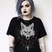 Horror Werewolf T-shirt Wolf Shirt Grunge Clothing - Etsy