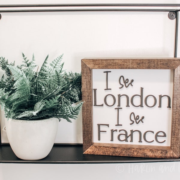 French Bathroom Sign Etsy