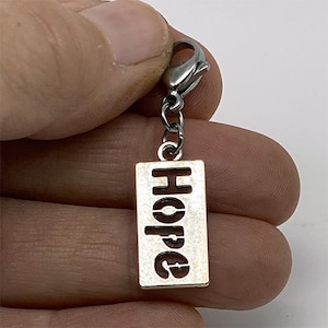 Recovery Jewelry, 12 Step Charm, Inspirational charm, Hope, recovery, recovery charm, NA Charm, AA Charm, OA Charm