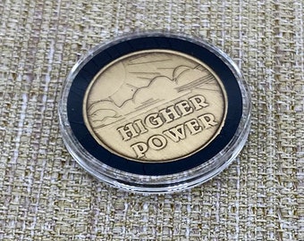 12 Step Coin Holder, Recovery Medallion Display, Medallion Holder, Recovery Gift, Sobriety Coin Display, Sobriety