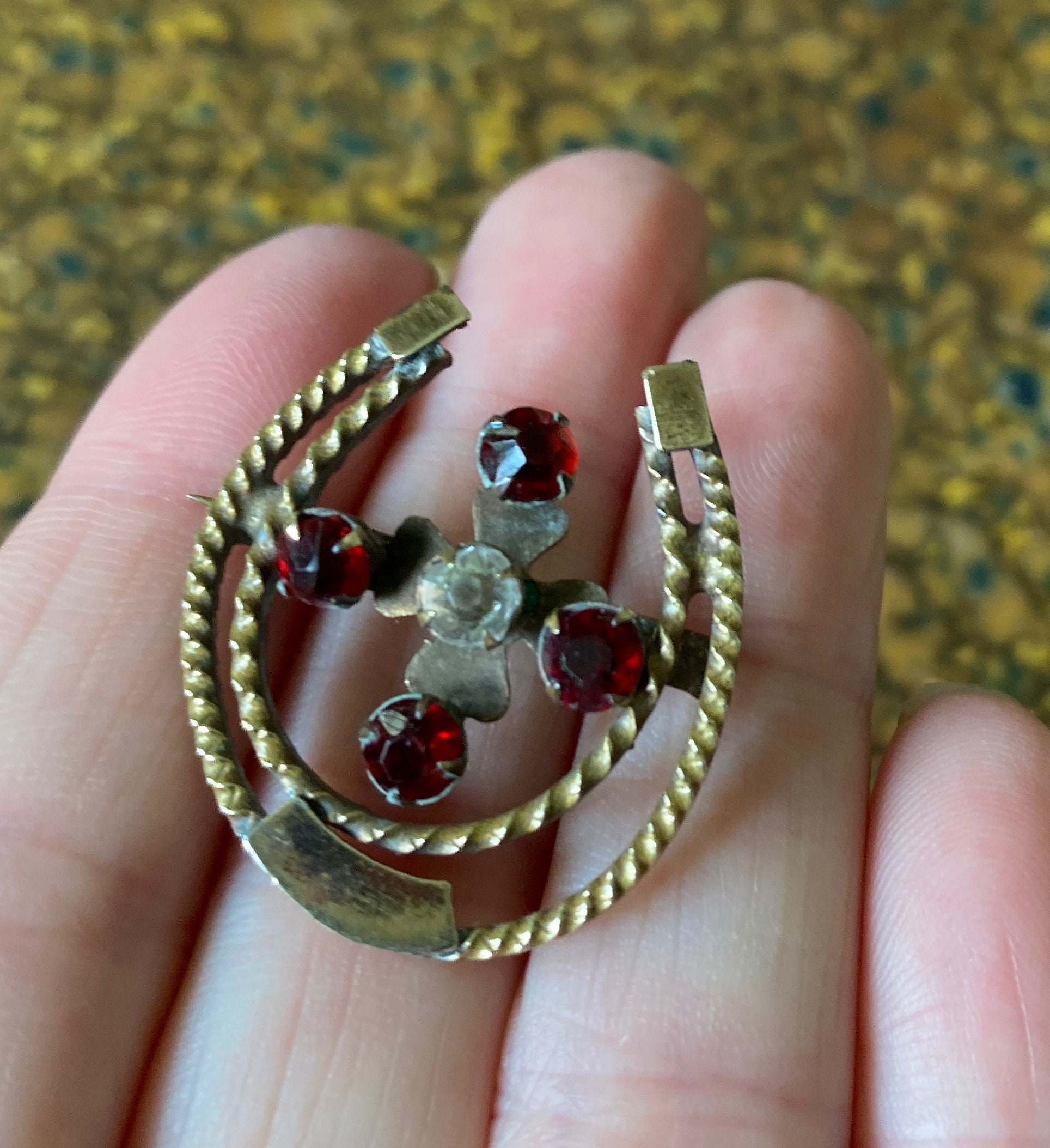 Double C Brooch - Etsy