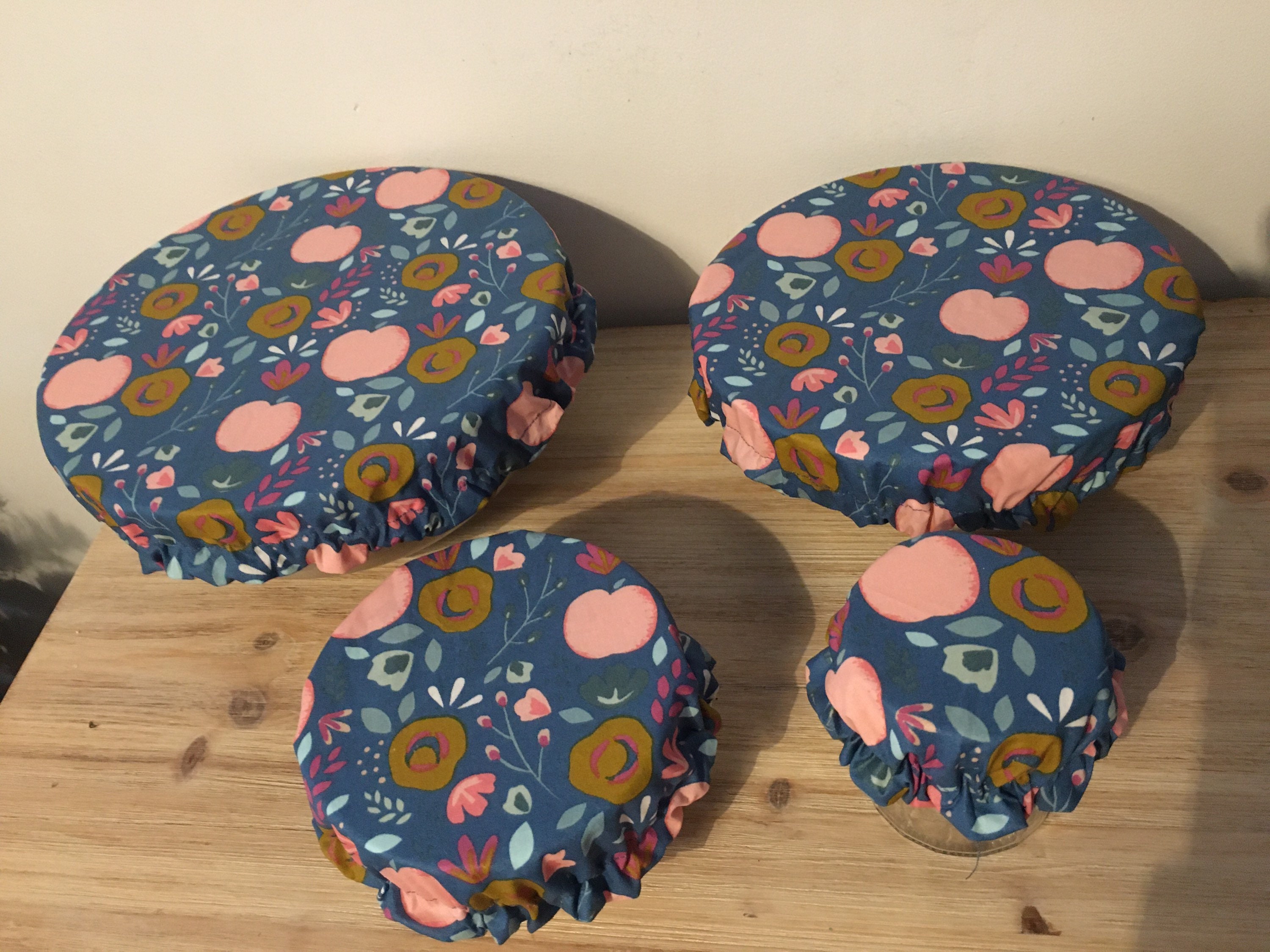 Couvre-Plat, Charlotte Alimentaire, Zéro Déchet, Coton Enduit