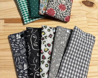 Quilted glasses cases