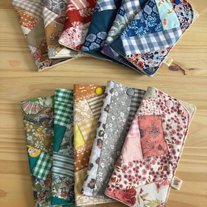 Étuis à lunettes matelassés patchwork