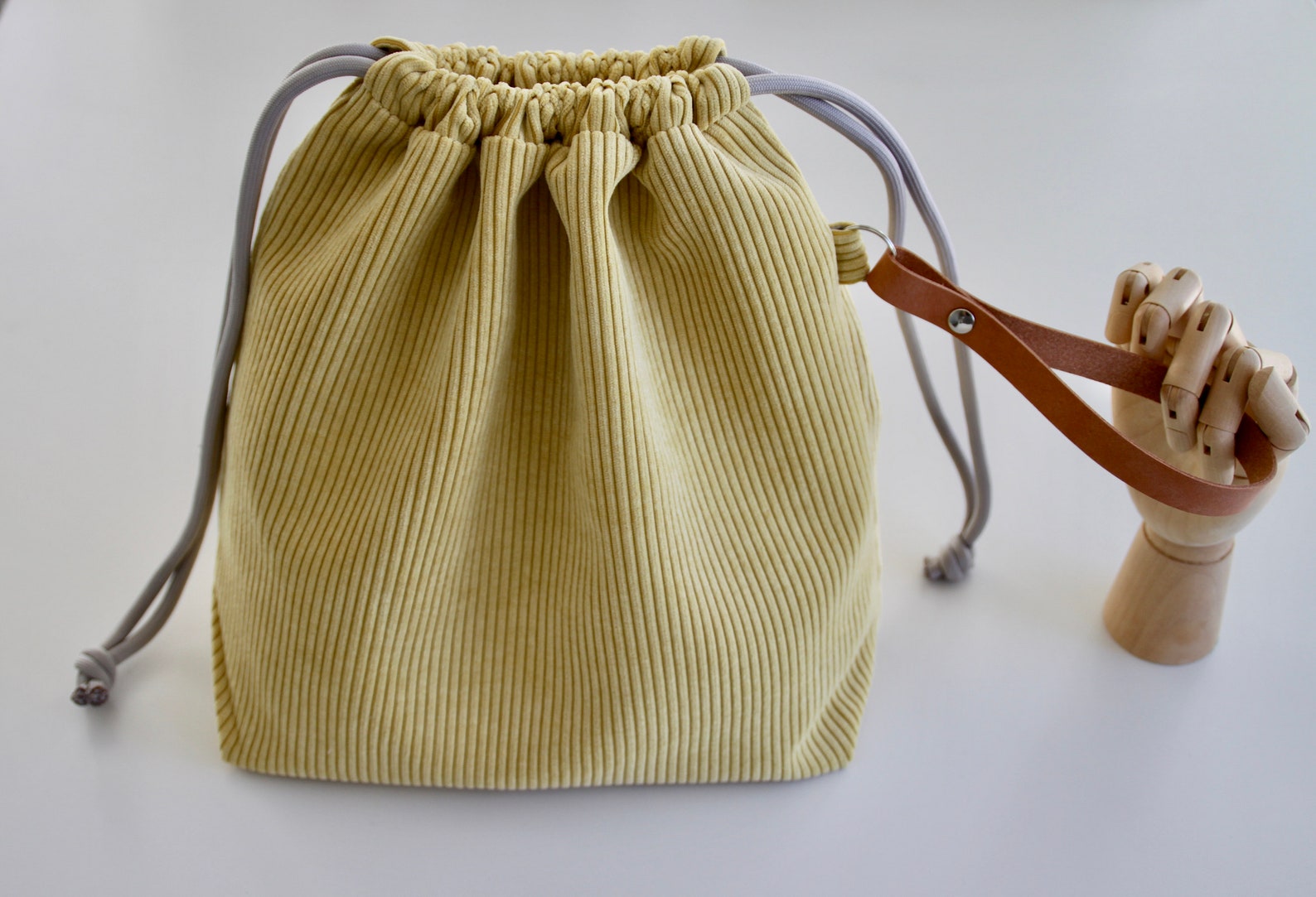 Knitting Project Bag Drawstring Knitting Bag Project Bag for Etsy Norway