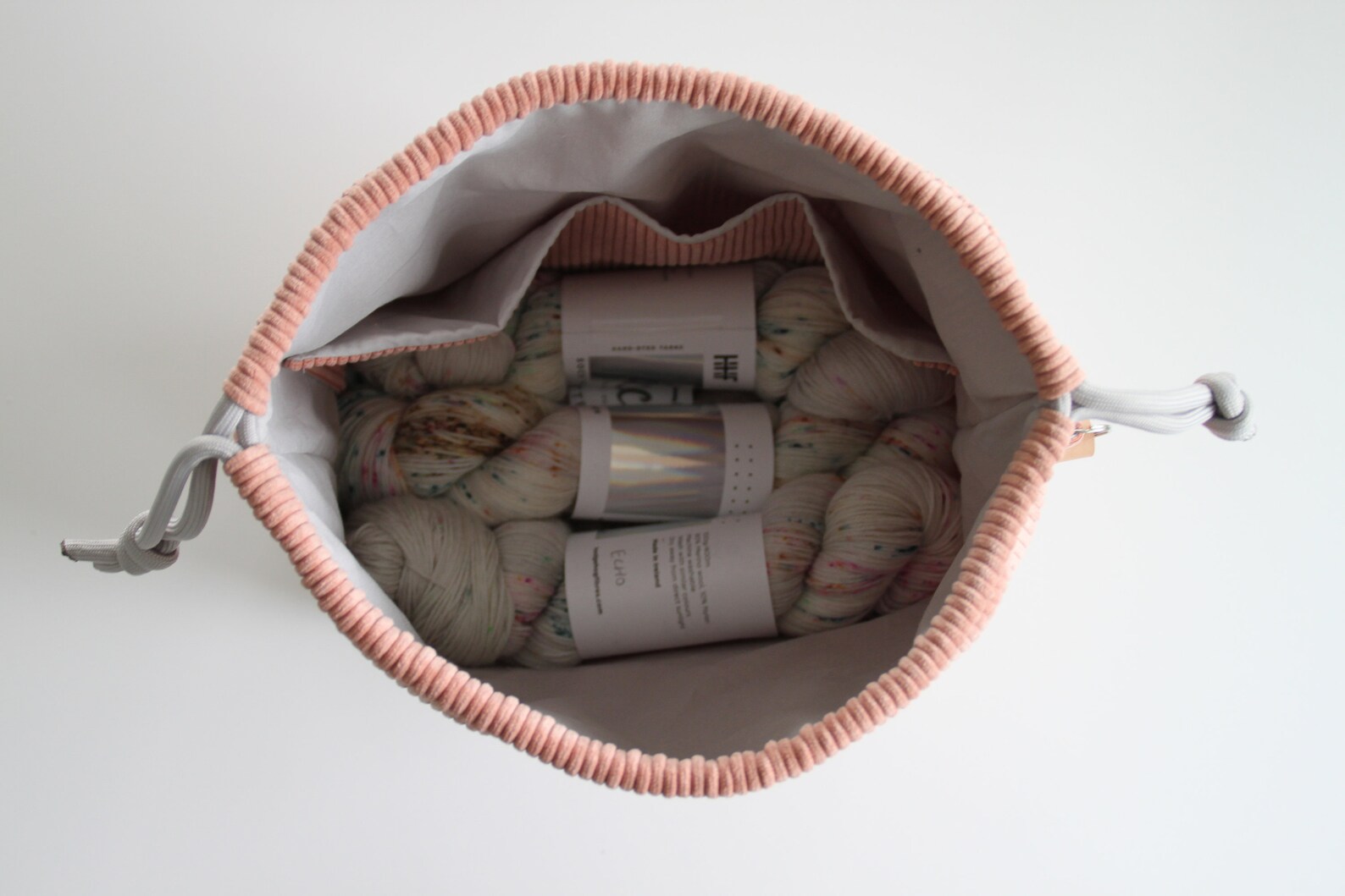 Knitting Project Bag Drawstring Knitting Bag Project Bag for Etsy