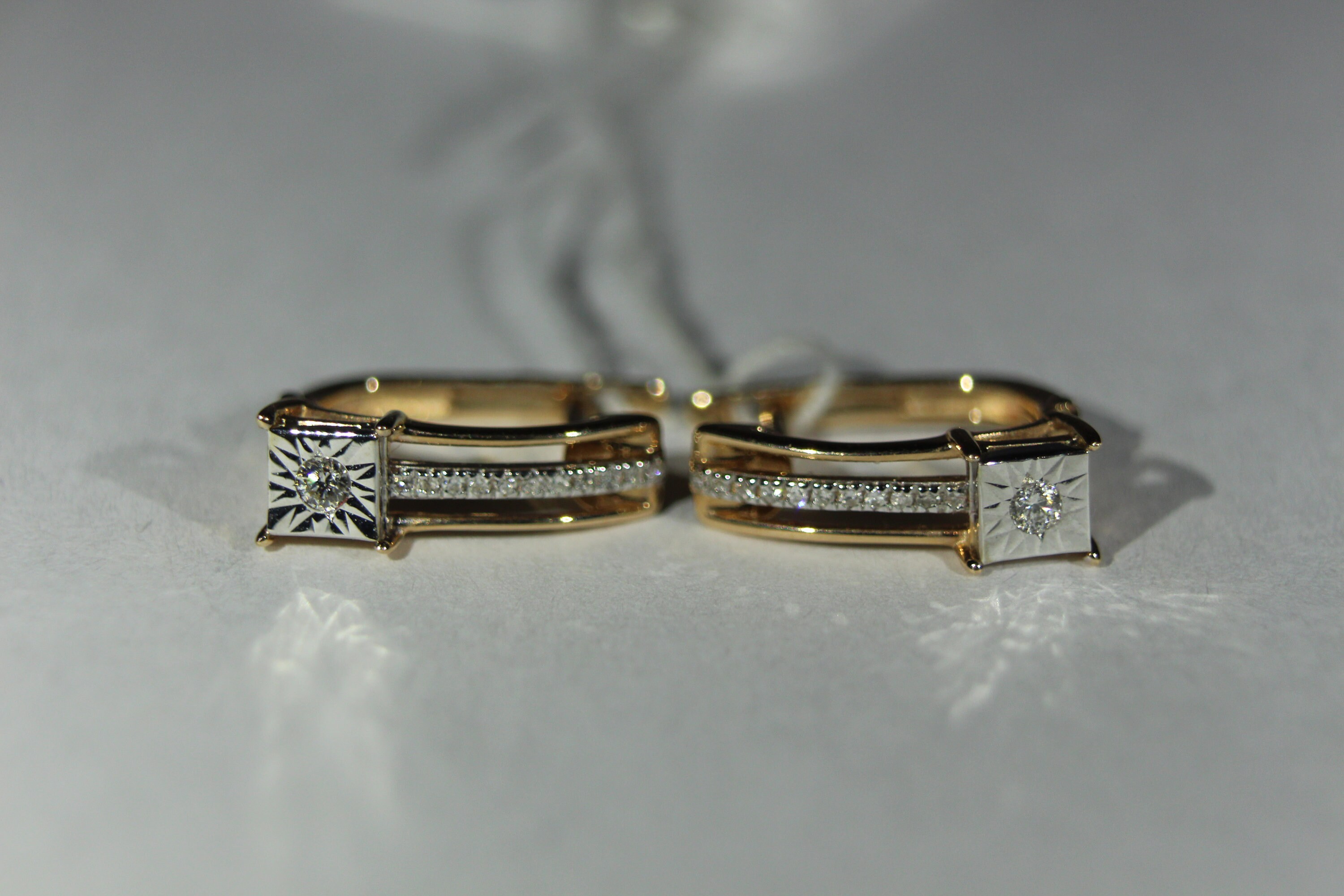 russian gold earrings ebay