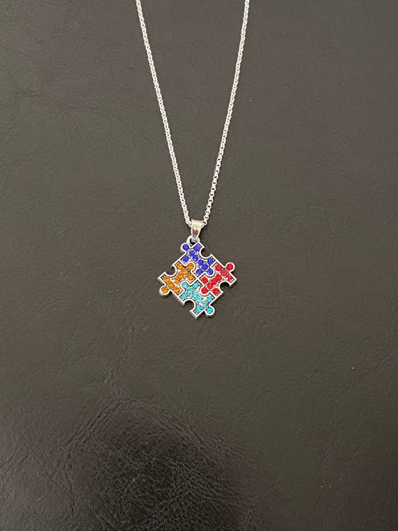Swarovski puzzle necklace sale