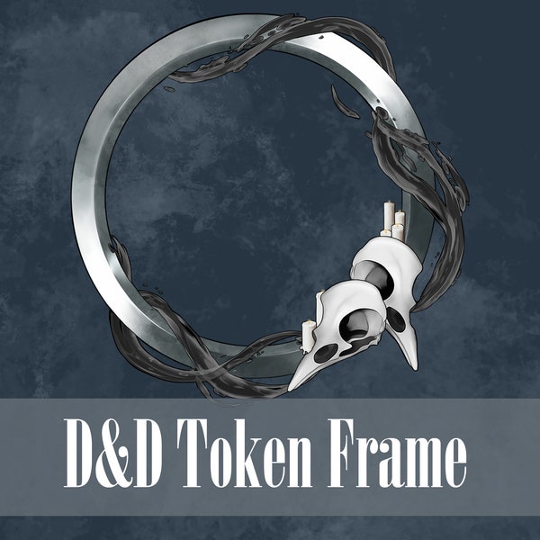 D&D Token Border/ Digital Token/ Token Frame/ Foundry VTT/ Roll20