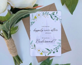 Bridesmaid invite