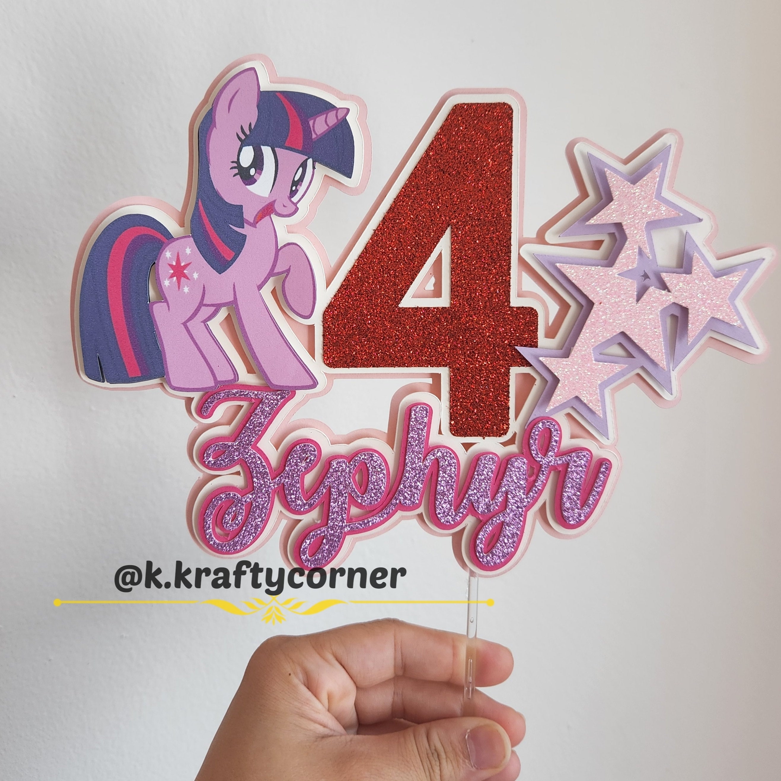 My Little Pony A New Generation – Rectangle Edible Cake Topper
