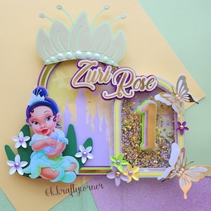 Baby Tiana Cake topper/ princess Tiana cake topper/ the princess and the frog