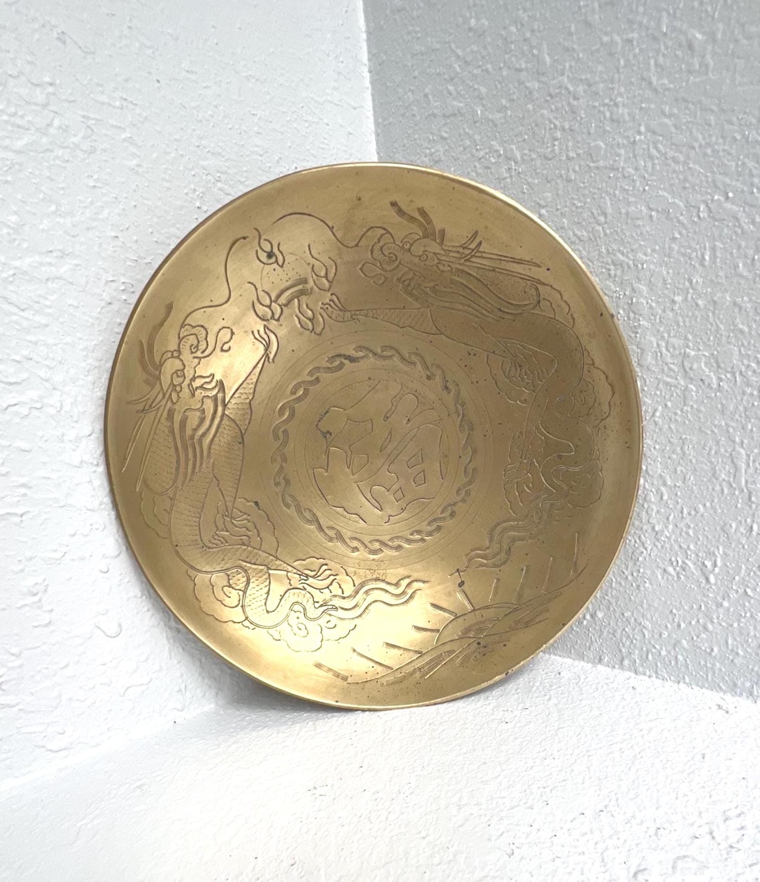 Vintage Solid Brass Bowl Dragon Chasing Pearl Design Made In China Etsy vintage-solid-brass-bowl-dragon-chasing-pearl-design-made-in-china-etsy