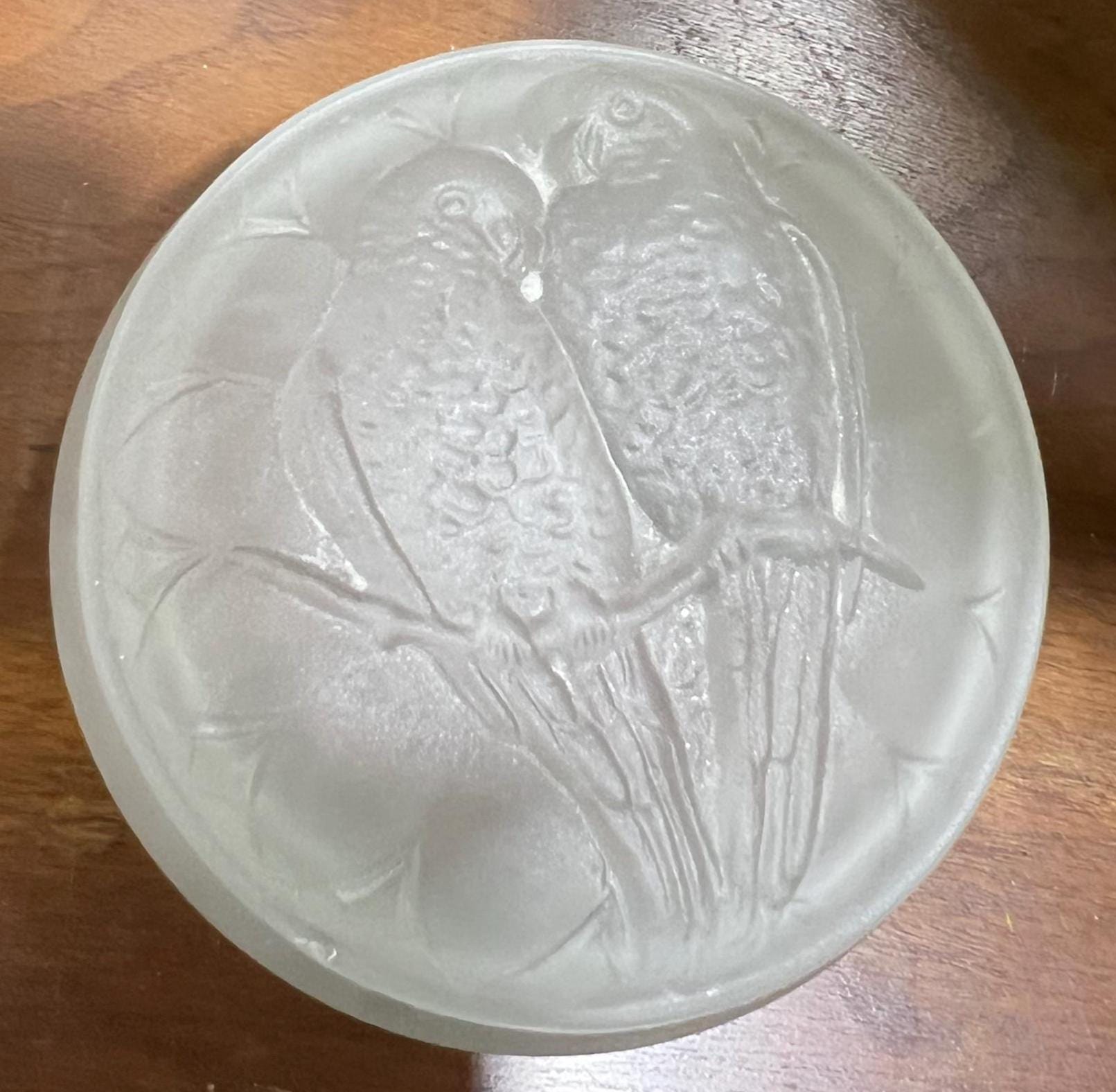 Lalique Powder Jar - Etsy