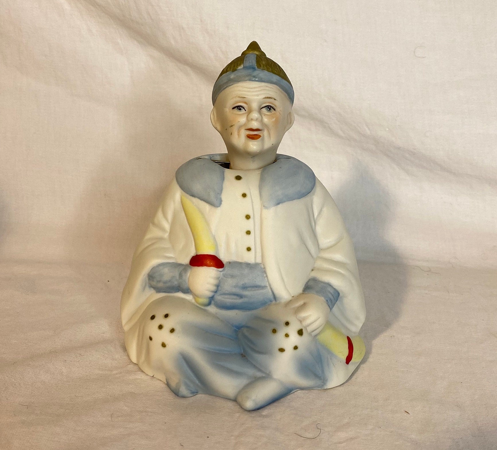 Sold at Auction: Clockwork advertising nodder figure of a man fishing