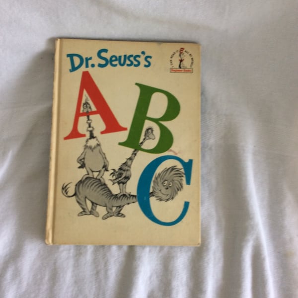 Vintage Dr. Seuss's ABC 1963 Beginner Books By Dr Seus