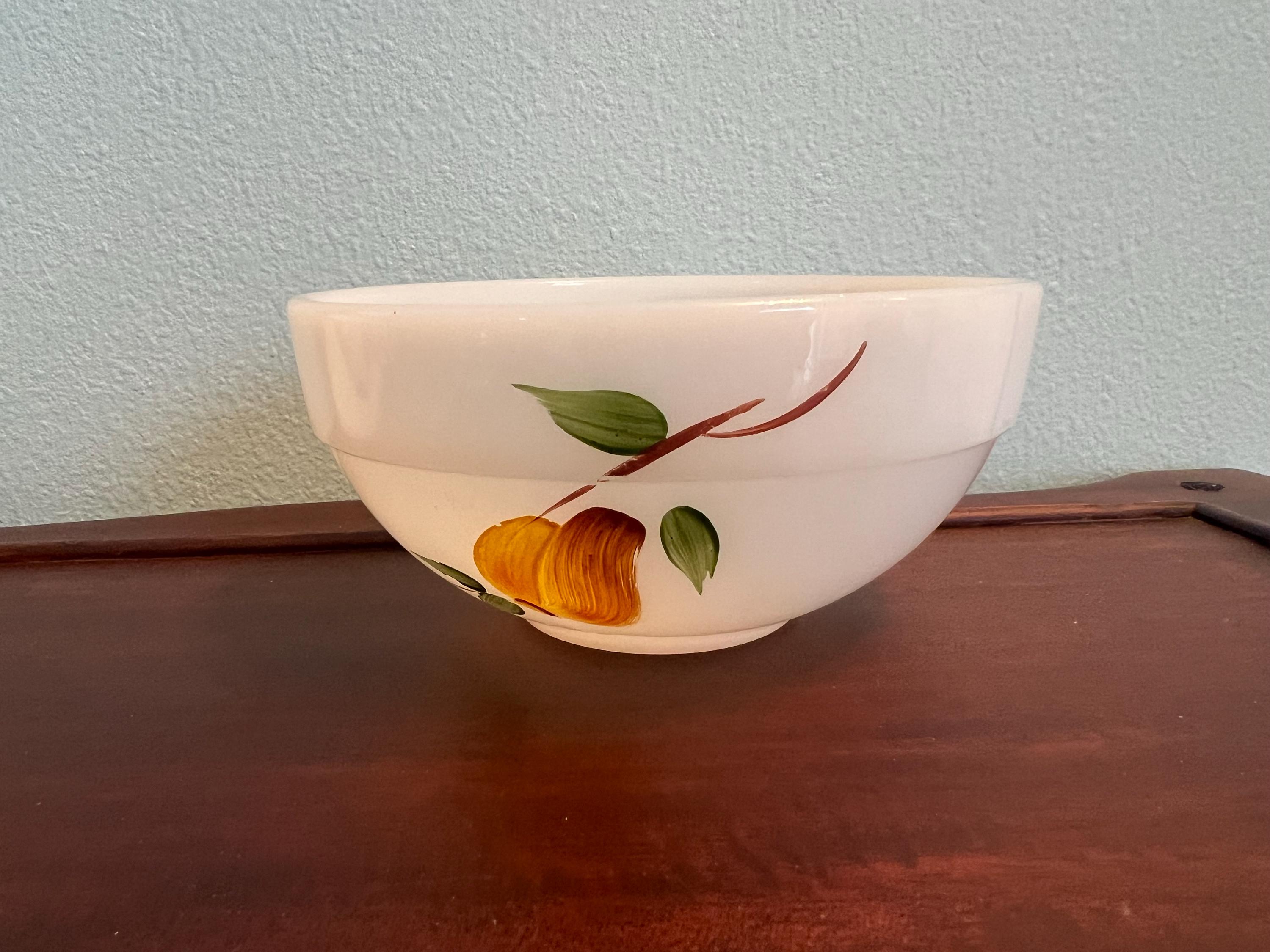 Vintage Fire-King Casserole Dish 6” x 10” x 1.5” Decorated