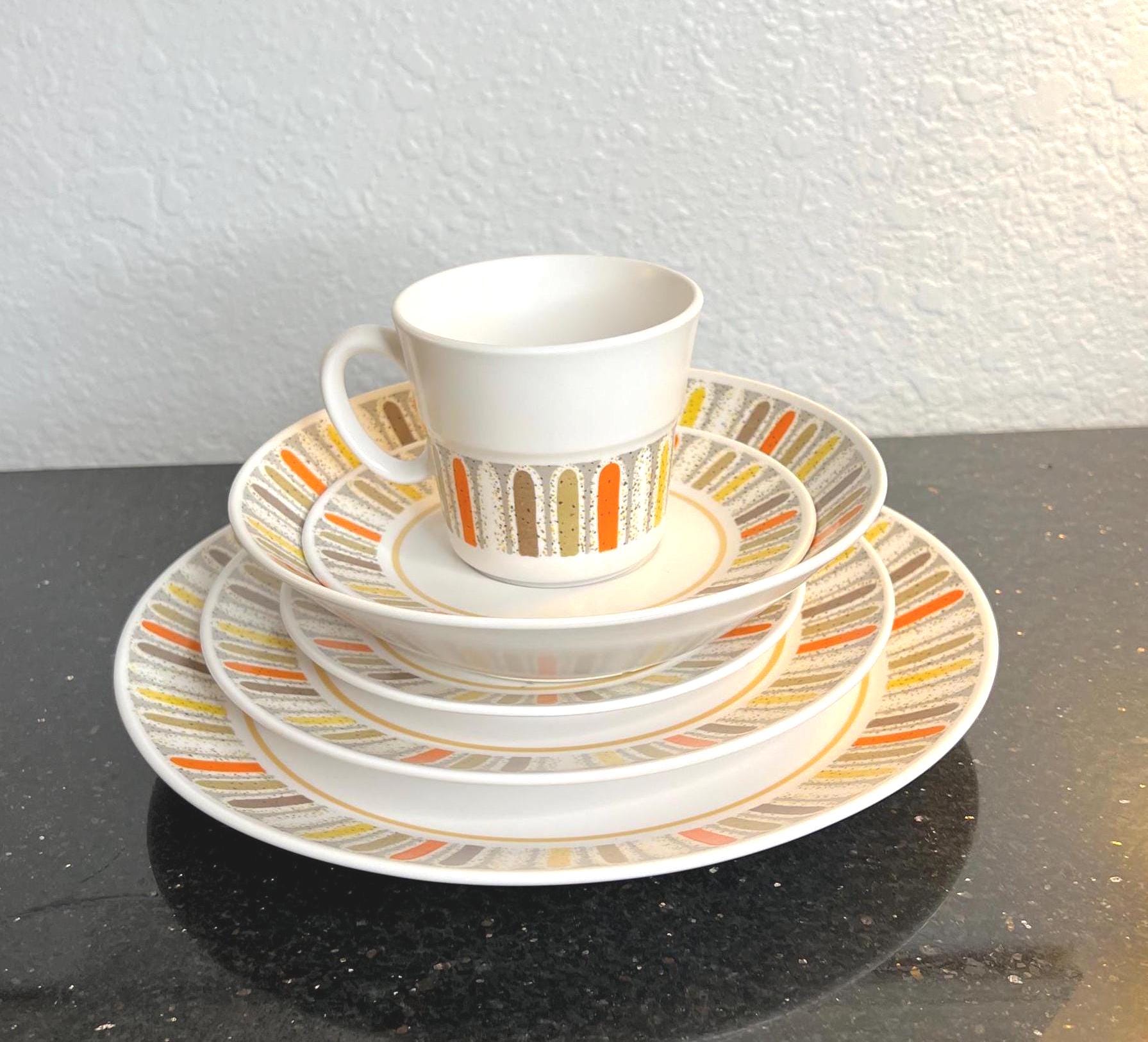 【ヴィンテージ】ノリタケ　プログレッション　マルディグラ　プレート　【9枚】 Noritake Mardi Gras - Etsy