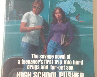 El empujador de la escuela secundaria de Jack W. Thomas, libro de bolsillo. Un libro Bantam.