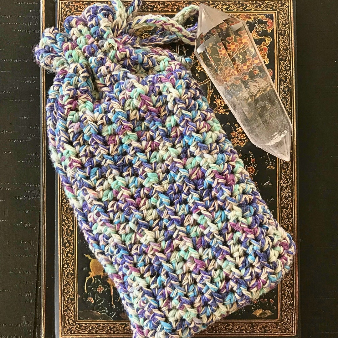 Fluorite Drawstring Tarot Deck Pouch - Etsy
