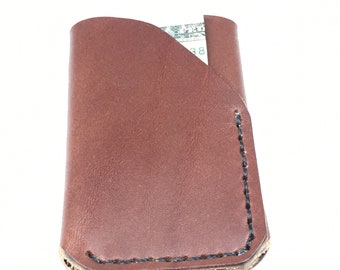 H+B CARD WALLET | Sedona Brown Leather