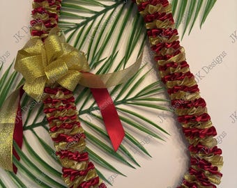 READY TO SHIP ribbon leis, graduation leis, leis