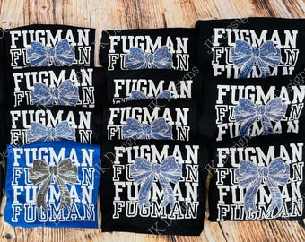 School Spirit Bow Bulk Apparel, custom shirts, custom team apparel, DO NOT PURCHASE, read description first
