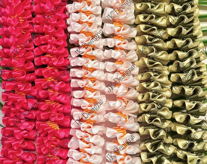 CUSTOM LEI, Graduation lei, ribbon lei