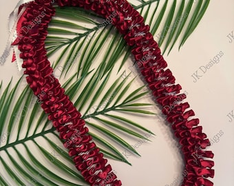 READY TO SHIP ribbon leis, graduation leis, leis