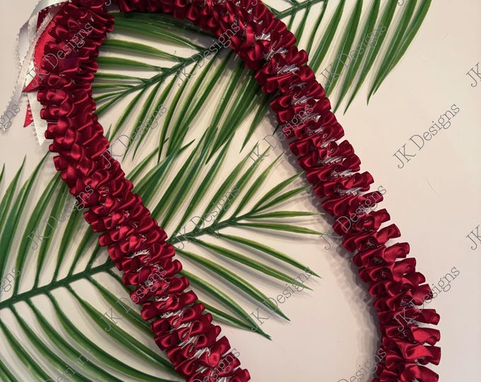 READY TO SHIP ribbon leis, graduation leis, leis