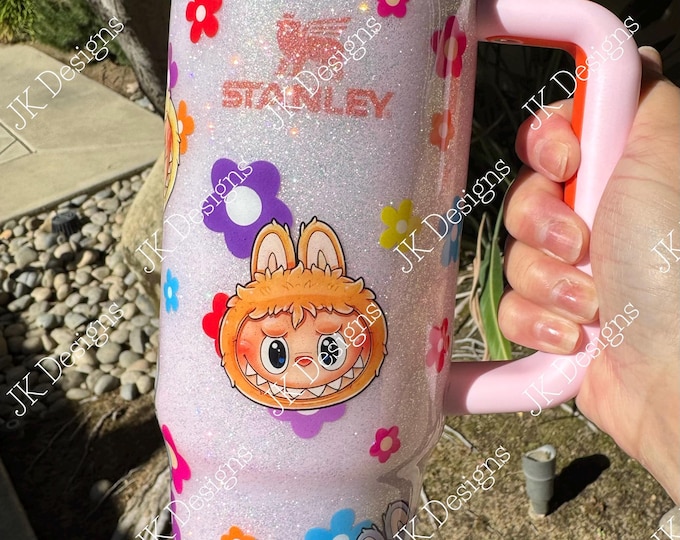 Glitter STANLEY Quencher with Handle, 30oz