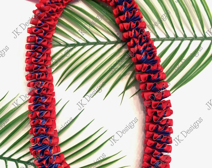 READY TO SHIP ribbon leis, graduation leis, leis