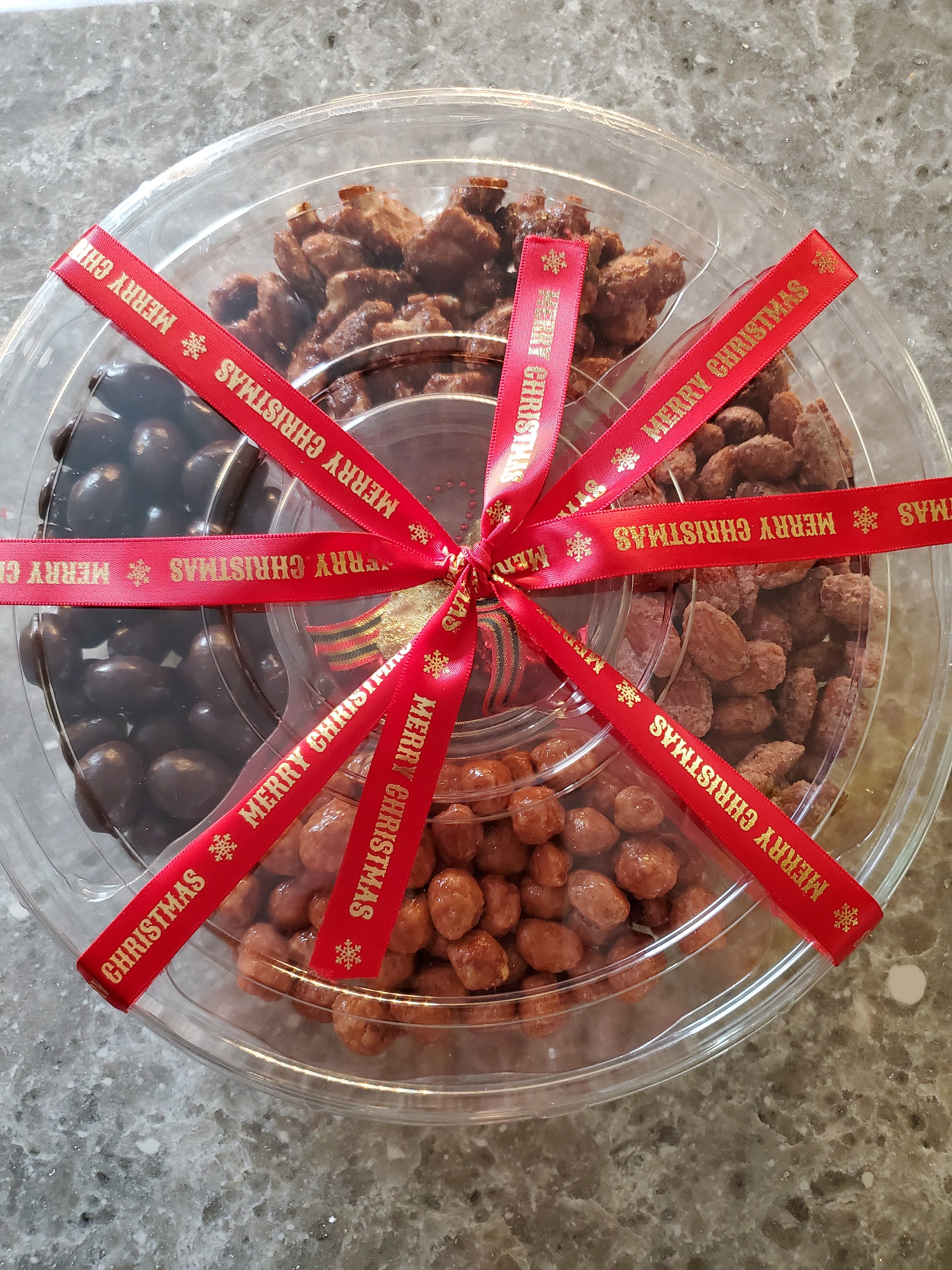Nut Tray, Variety Nut Tray, Gift Tray With Nuts, Candied Nut Tray